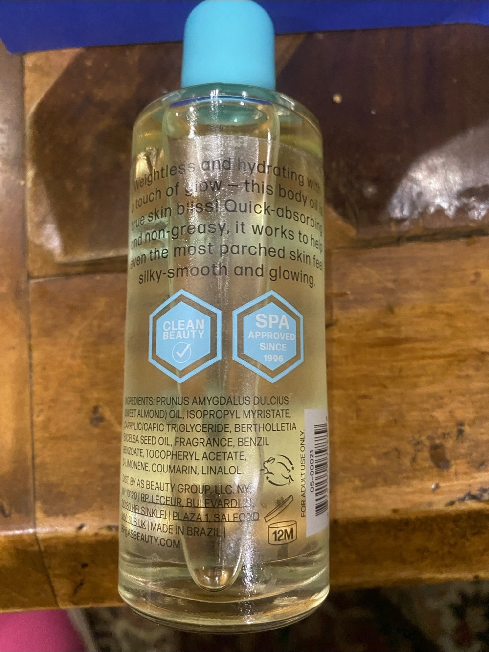 3 Body oil - Bliss Vanilla & Honey, Coastal Cream and Tropical Petals Body Oil - Picture 4 of 6